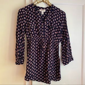 Maternity peplum top